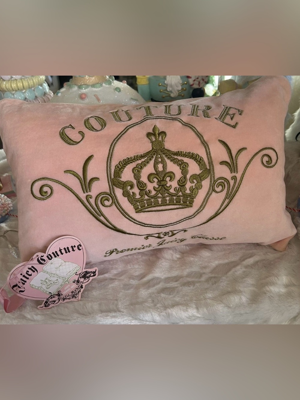 RARE NWT Vintage Juicy Couture Girlie Royalty 4Piece Travel SET Slumber Party
